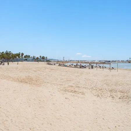 Apartment Luxury With Sea View And Parking Salou